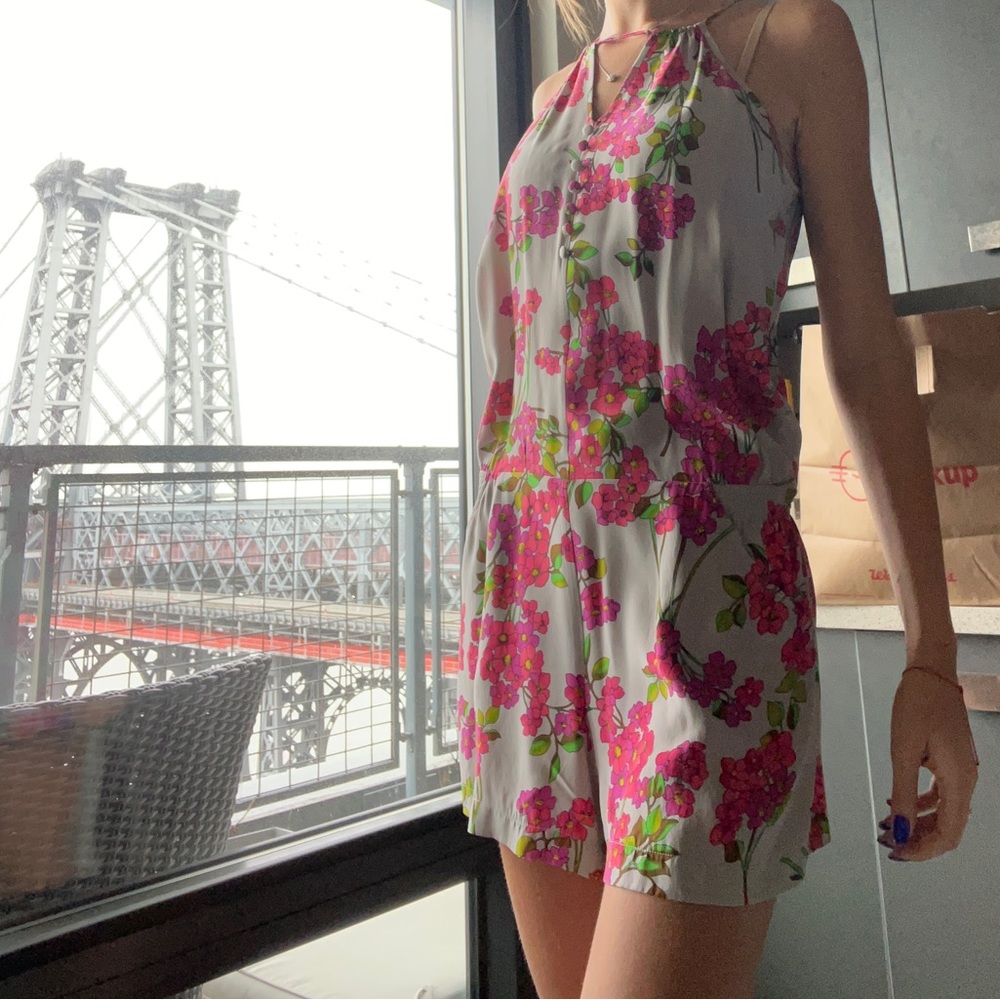 Parker floral romper